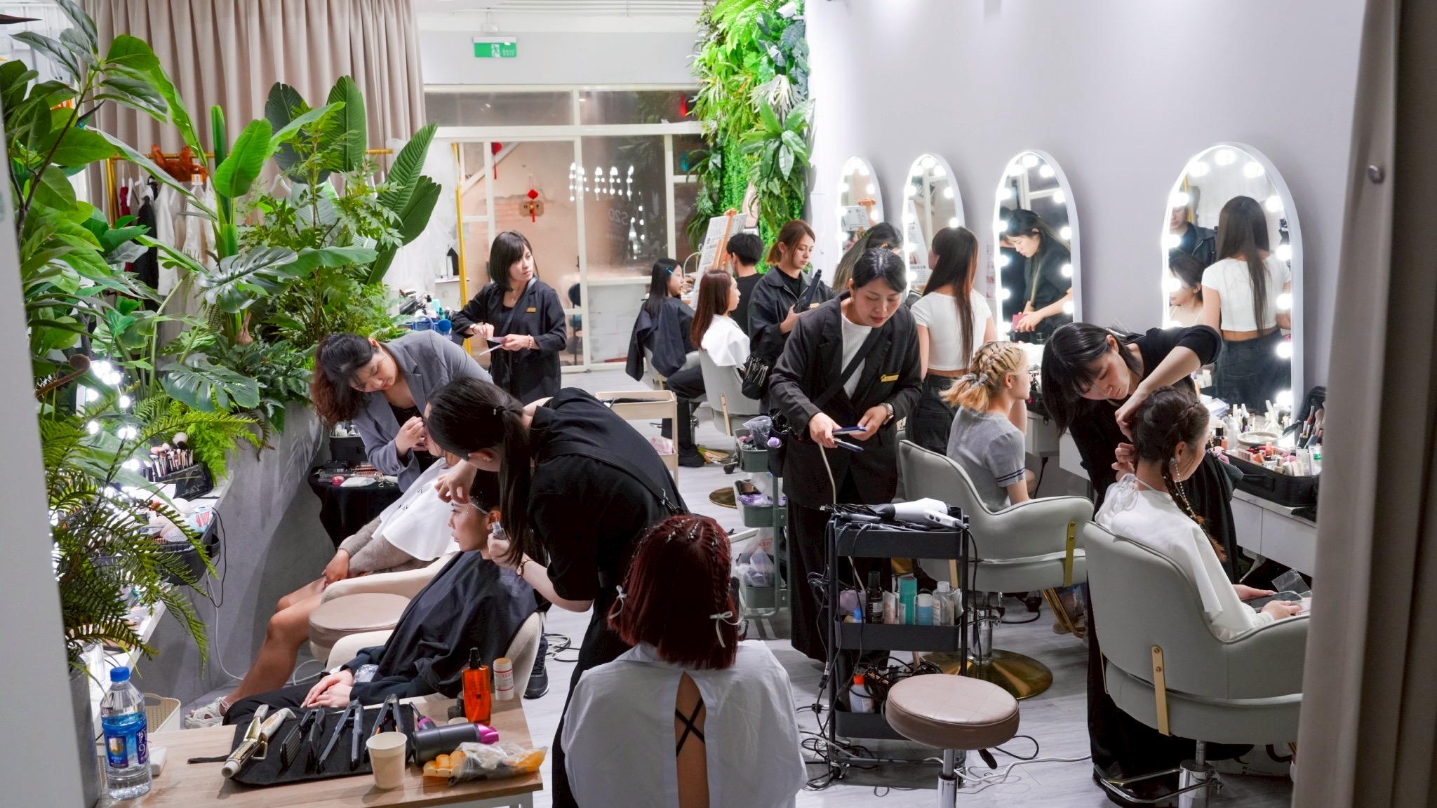 IM BEAUTY SALON 活動妝髮工作現場